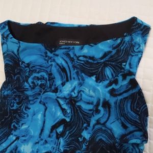 Jones New York Asymmetric lined Dress